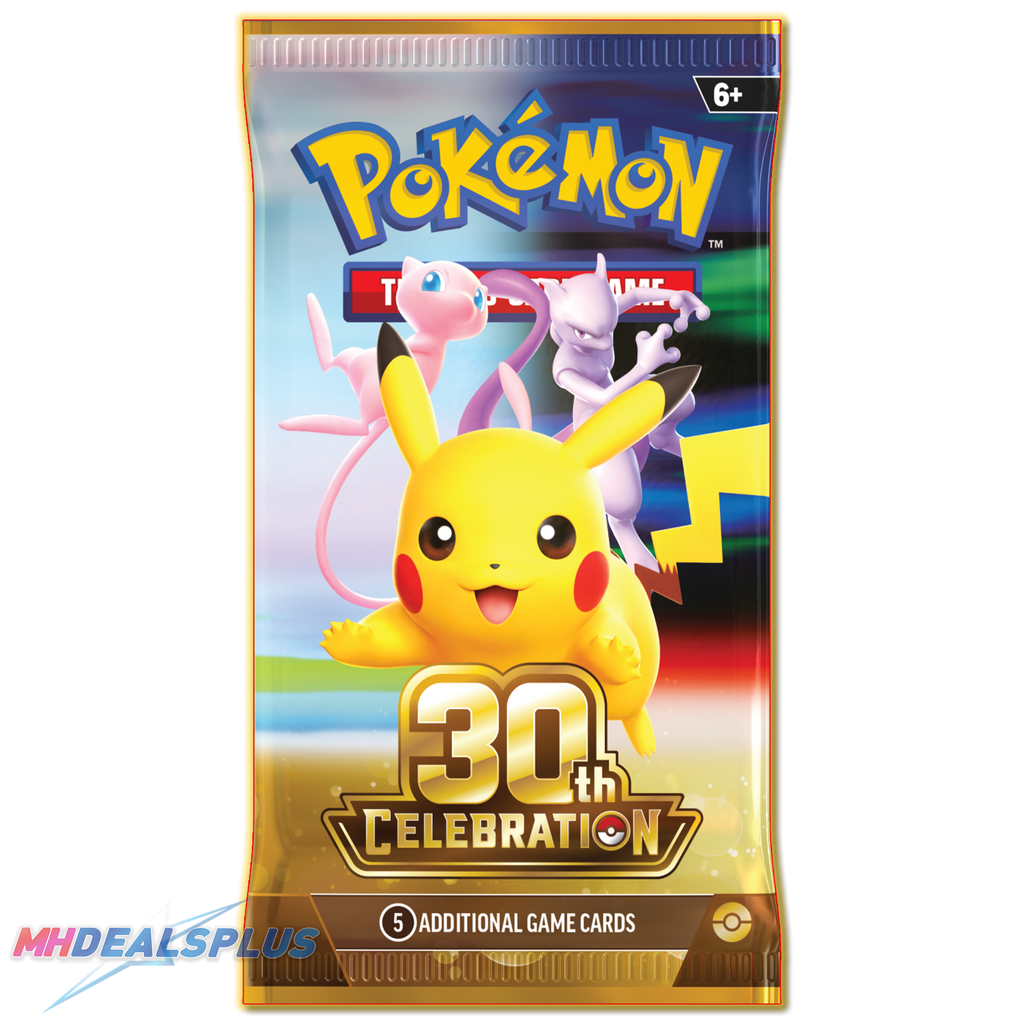 Pokemon 30th Celebration Tech Sticker Collection Set of 2 Ravli