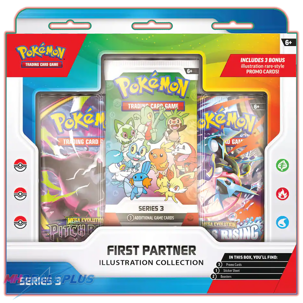 Pokemon First Partner Illustration Collection Series 3 Pre-Order Ravli