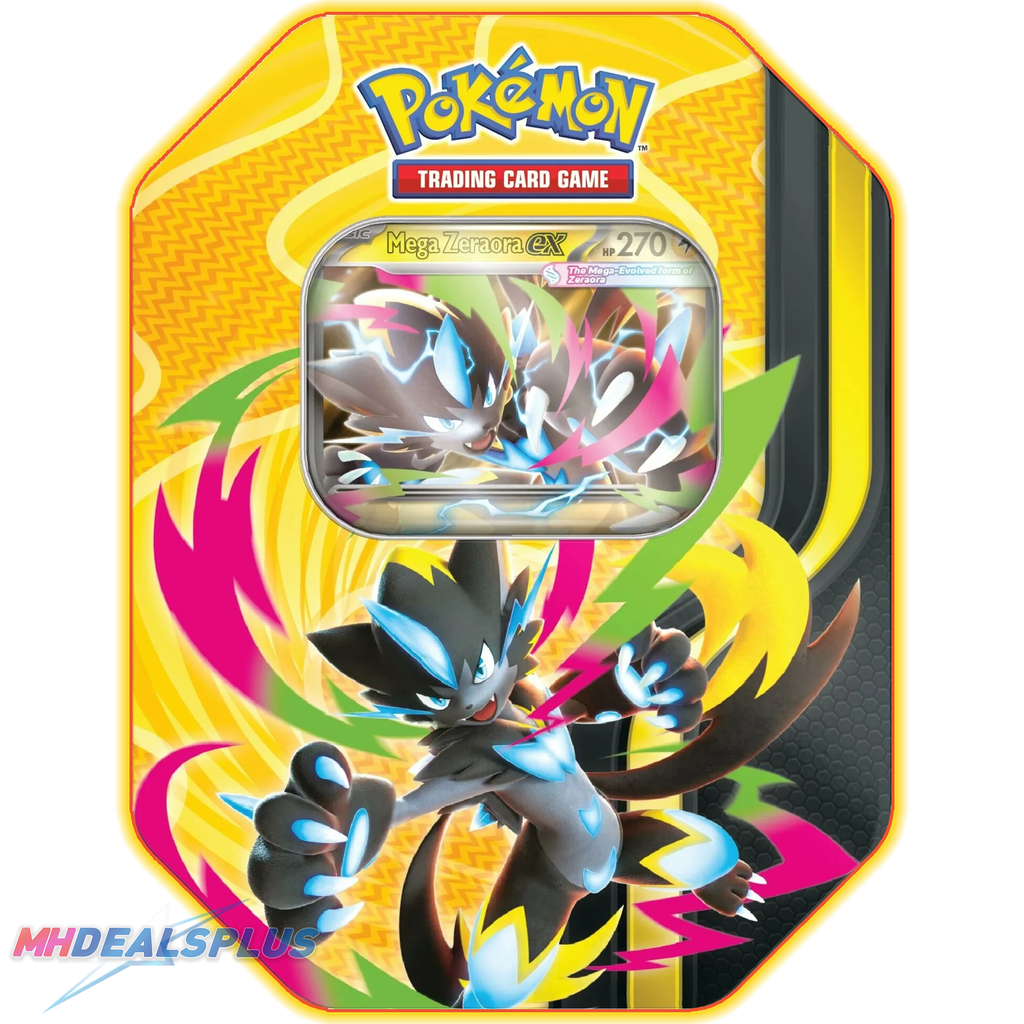 Pokemon Mega Forces Tin Set of 3 Ravli