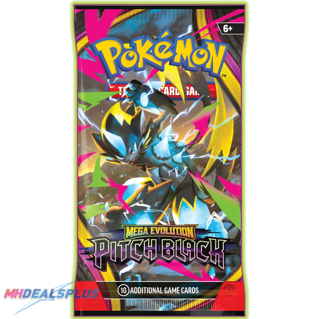 Pokemon Pitch Black Sleeved Booster Pack Pre-Order